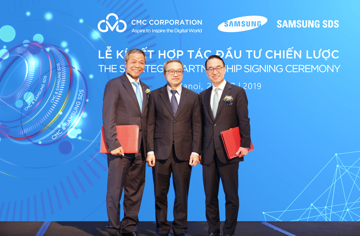 news-sign-a-comprhensive-contract CMC コーポレーションは韓国の大手IT 企業であるサムスン SDS と戦略的協定を締結しました。